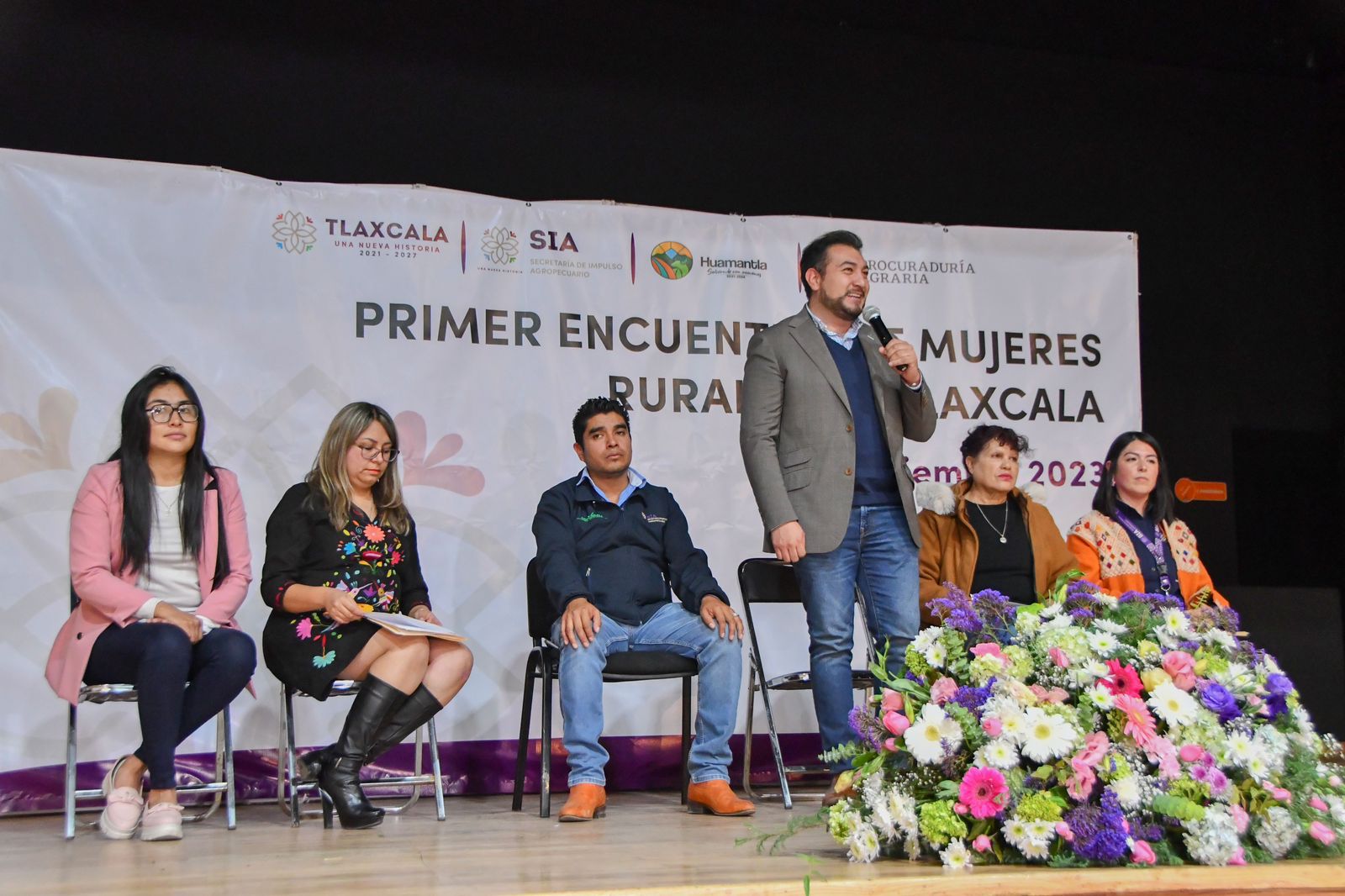 Se realiza en Huamantla Primer Encuentro de Mujeres Rurales de Tlaxcala